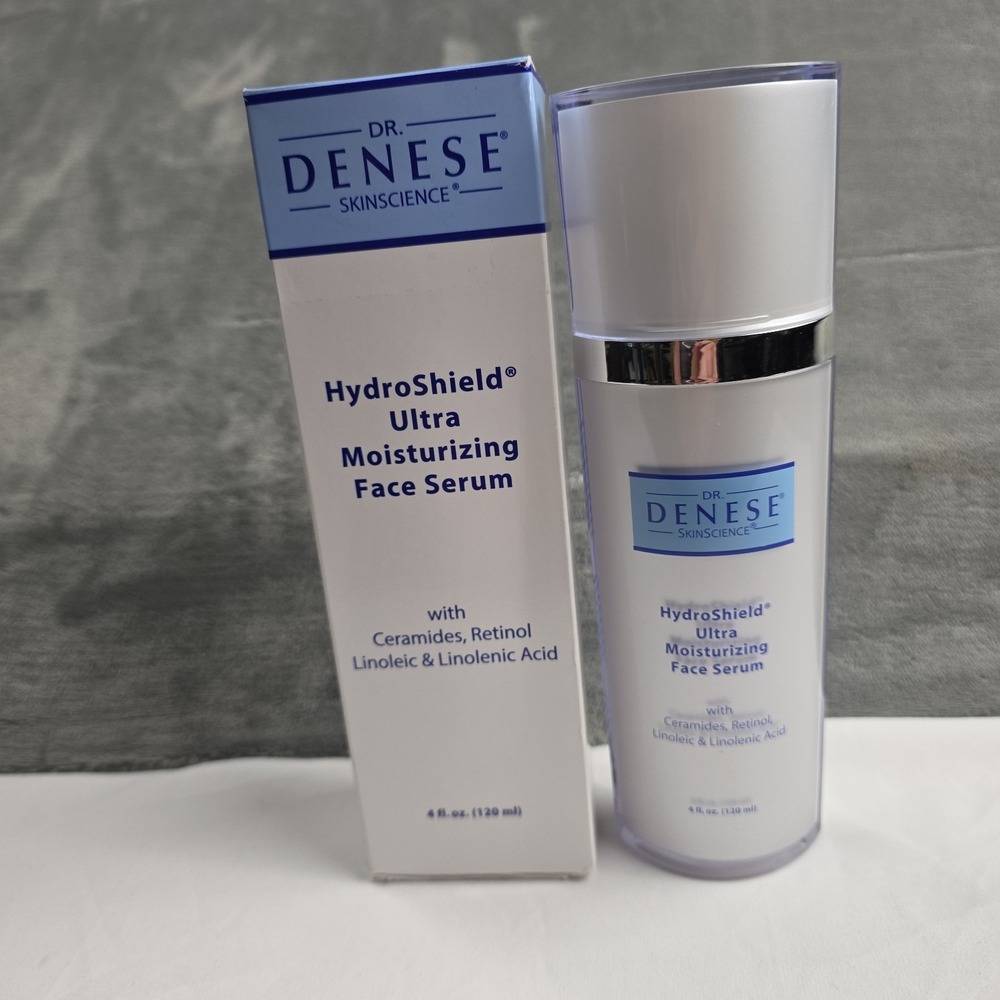 Dr Denese Hydroshield Ultra Moisturizing Face Serum 4 oz New
